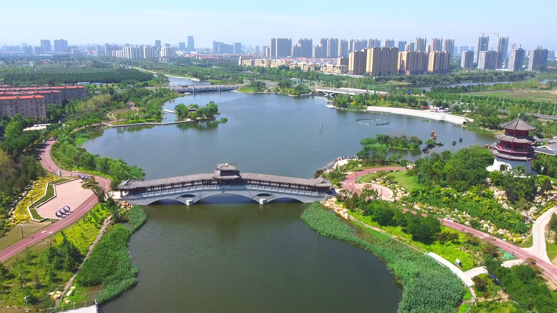 淄博高新区猪龙河综合治理生态建设工程